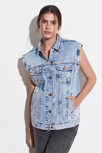 m Beden Wrangler jean ceket