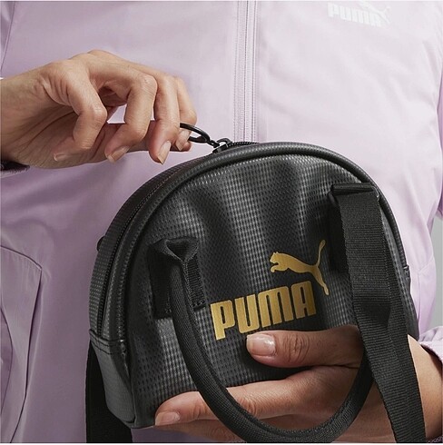 Beden siyah Renk Puma mini çanta