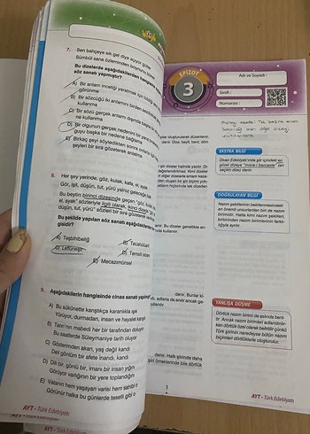 AYT Edebiyat Konu Anlatımlı Soru Bankası