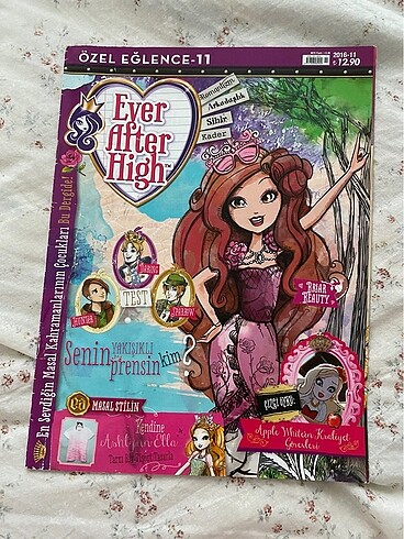 EVER AFTER HIGH DERGİ