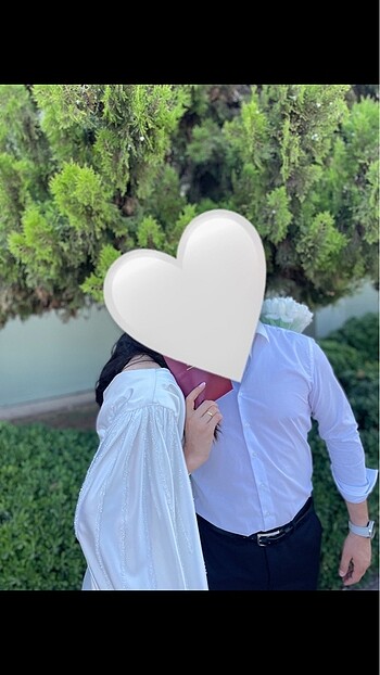 36 Beden Beyaz nikah elbisesi