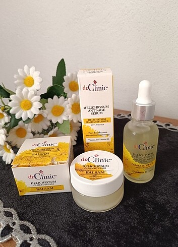 Dr.Clinic Ölmez Çiçeği Otu HELİCHRYSUM Cilt Yenileyici Serum 30 