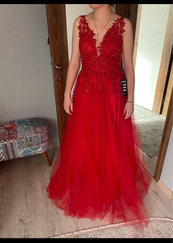 Kına Nişan Abiye Elbisesi - Görsel 5