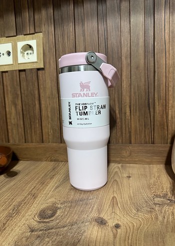 Stanley Pastel Pembe Termos Şişe 0.8L - Görsel 3