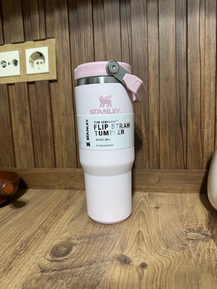 Stanley Pastel Pembe Termos Şişe 0.8L - Görsel 3