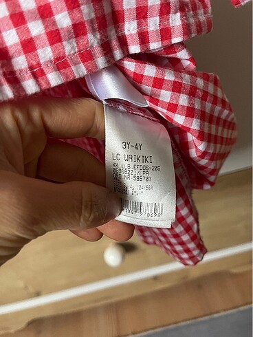 4 Yaş Beden LCW Waikiki kız elbise