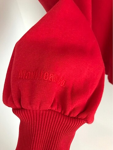 xs Beden Mavi Sweatshirt