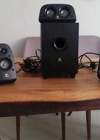 Logitech 5+1 Siyah Müzik Sistemi
