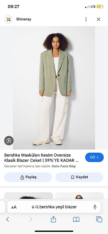 Bershka blazer