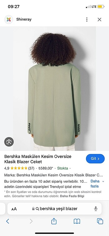Bershka Bershka blazer