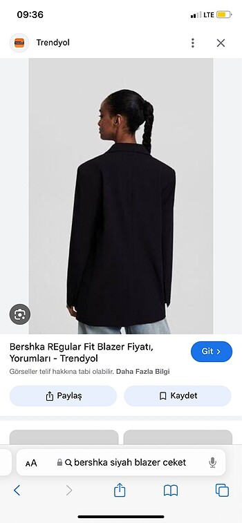 Bershka blazer