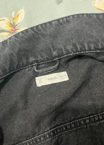 Mango çocuk kot ceket - Görsel 4