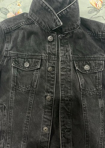 Mango çocuk kot ceket - Görsel 2