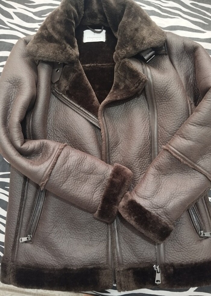 STRADİVARİUS BİKER CEKET  - Görsel 2