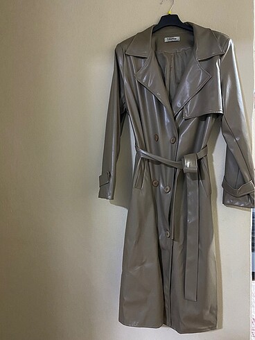 42 Beden haki Renk Trenchcoat