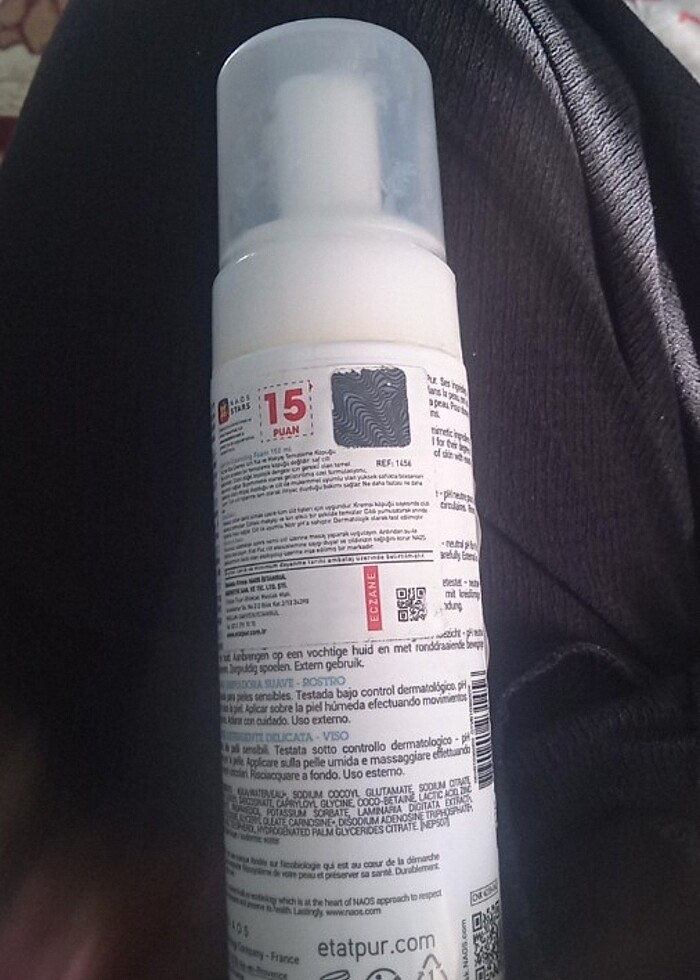 Etat pur yüz temizleme köpüğü  - Görsel 2