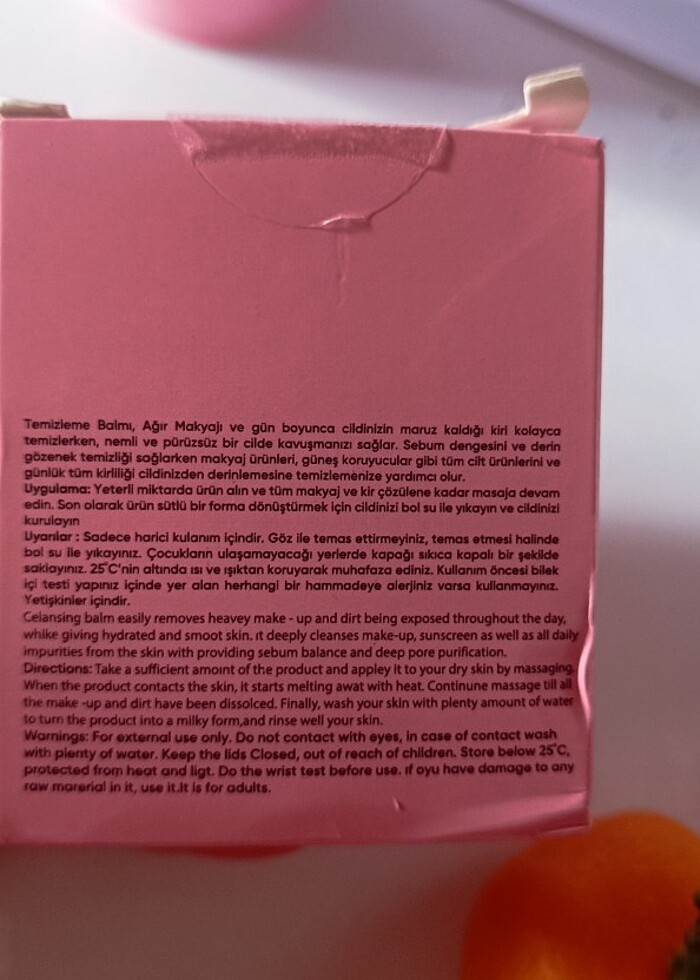 Mahyaj temizleyicil balm - Görsel 3