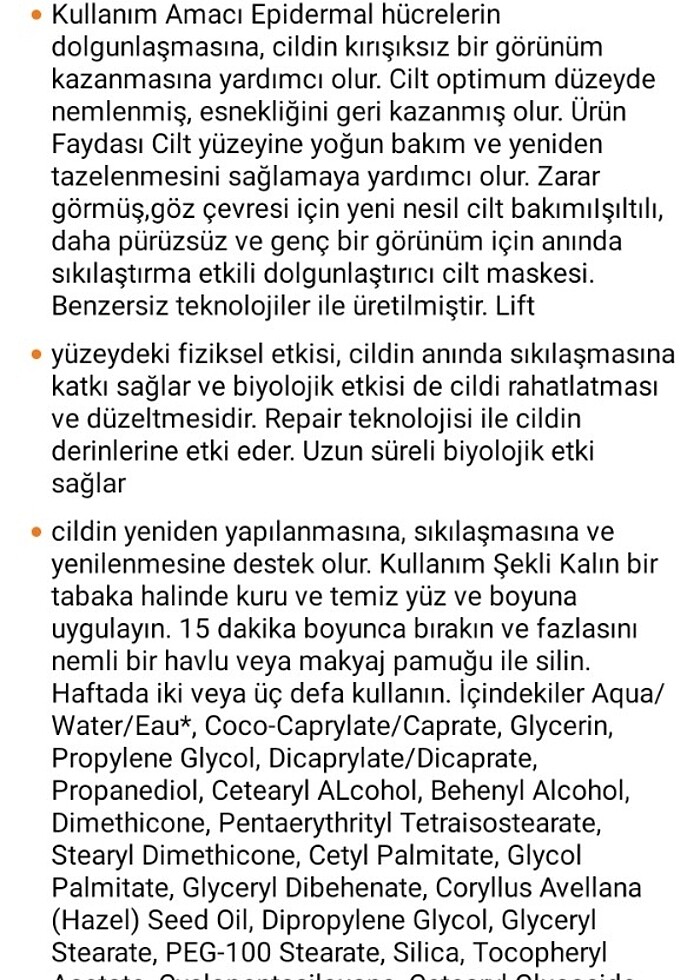 İnstitut esthederm maske - Görsel 2