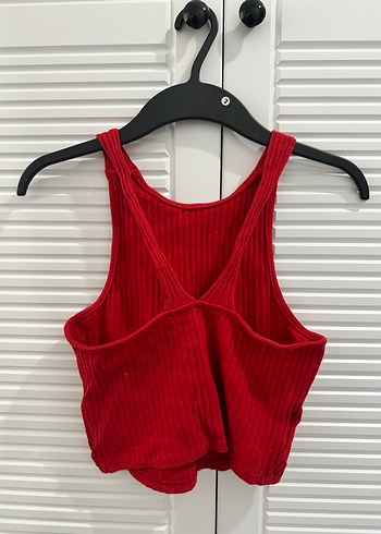 Kırmızı Fitilli Kadın büstiyer - Görsel 2