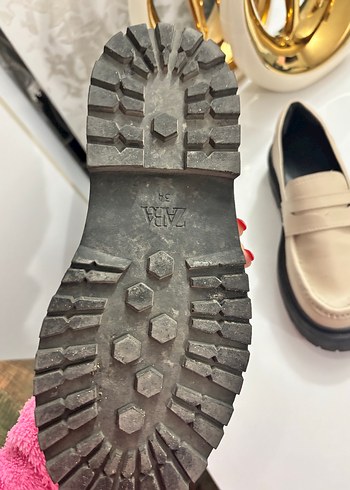 Bej Platform Topuklu KLoafer - Görsel 5