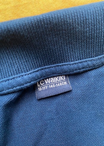 Mavi Kısa Kollu Erkek Polo Tişört - Görsel 2