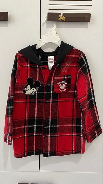 Minnie Mouse Mıckey mouse baharlık gömlek