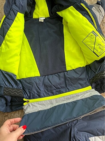 7 Yaş Beden Alt ust cocuk kayak tulum