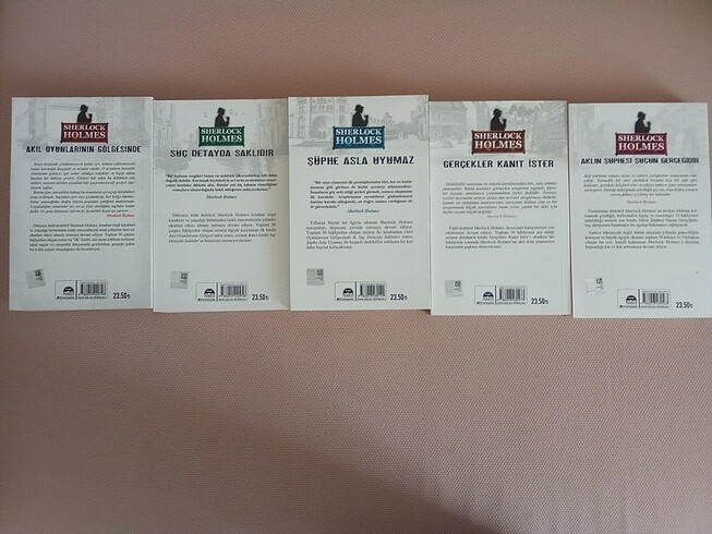  Sherlock holmes 5li set