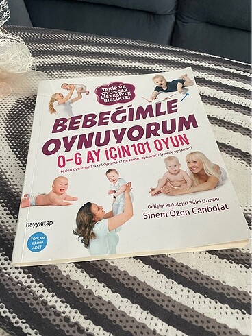 Bebeğimle oynuyorum- sinem özen canbolat-anne bebek kitabı