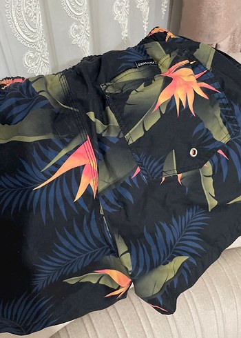 Erkek Çok Renkli Bağcıklı Mini Mayo - Görsel 5