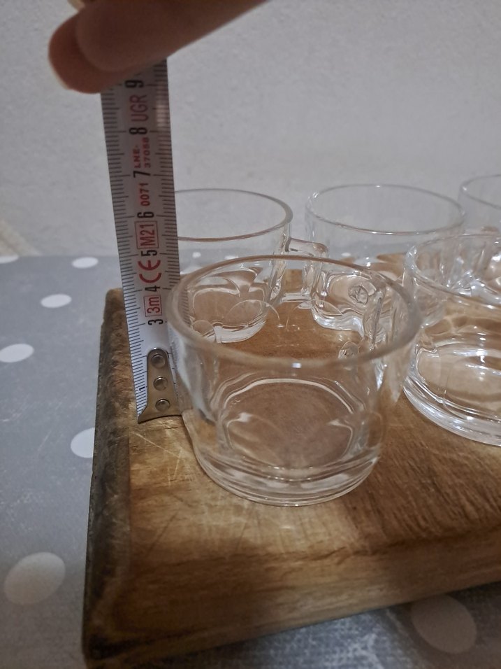 Cam Kahve Fincanı Seti - Görsel 2