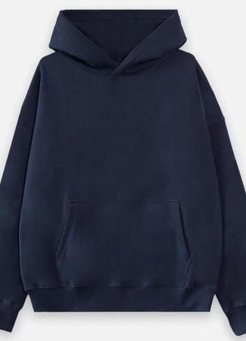 Zara oversize kapşonlu sweatshirt 