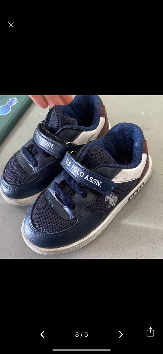 U.S polo Erkek Çocuk Lacivert Spor Ayakkabı - Görsel 3