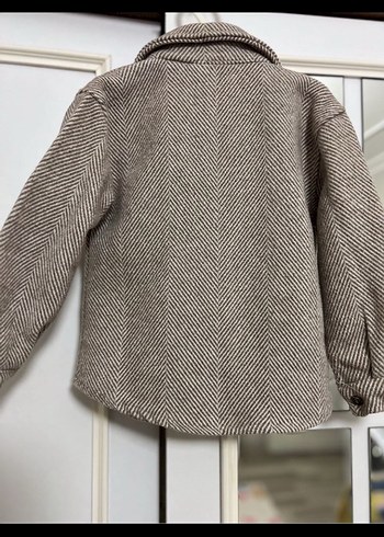 Erkek Çocuk Düğmeli Kahverengi ceket - Görsel 3