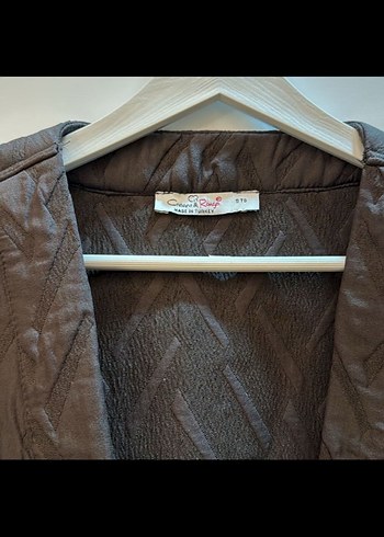 Kahverengi Uzun Kimono - Görsel 3