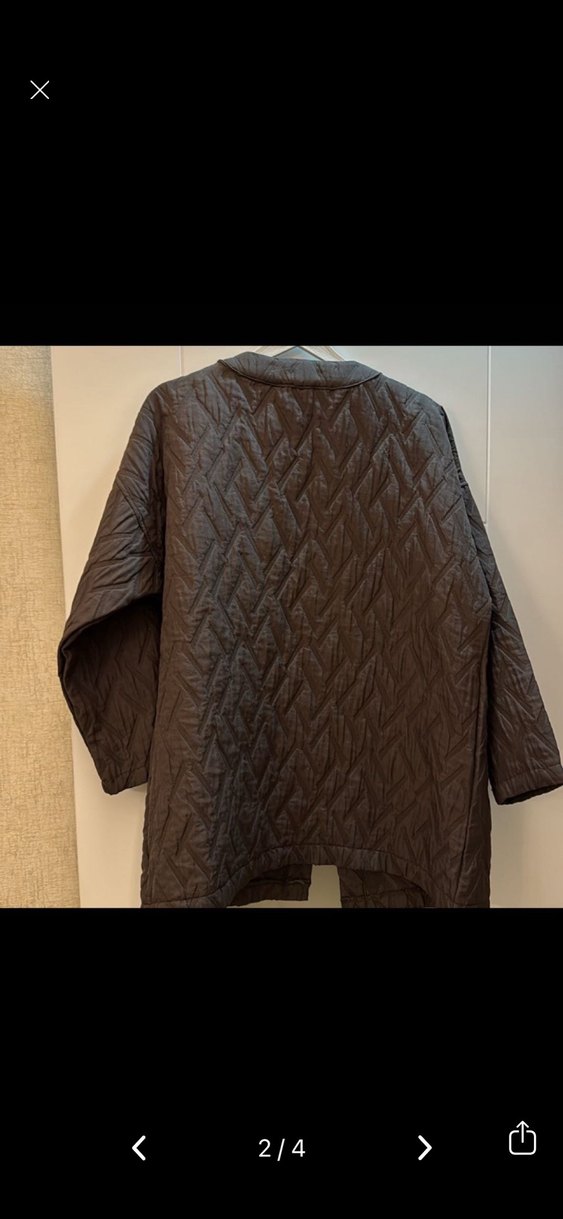 Kahverengi Uzun Kimono - Görsel 2