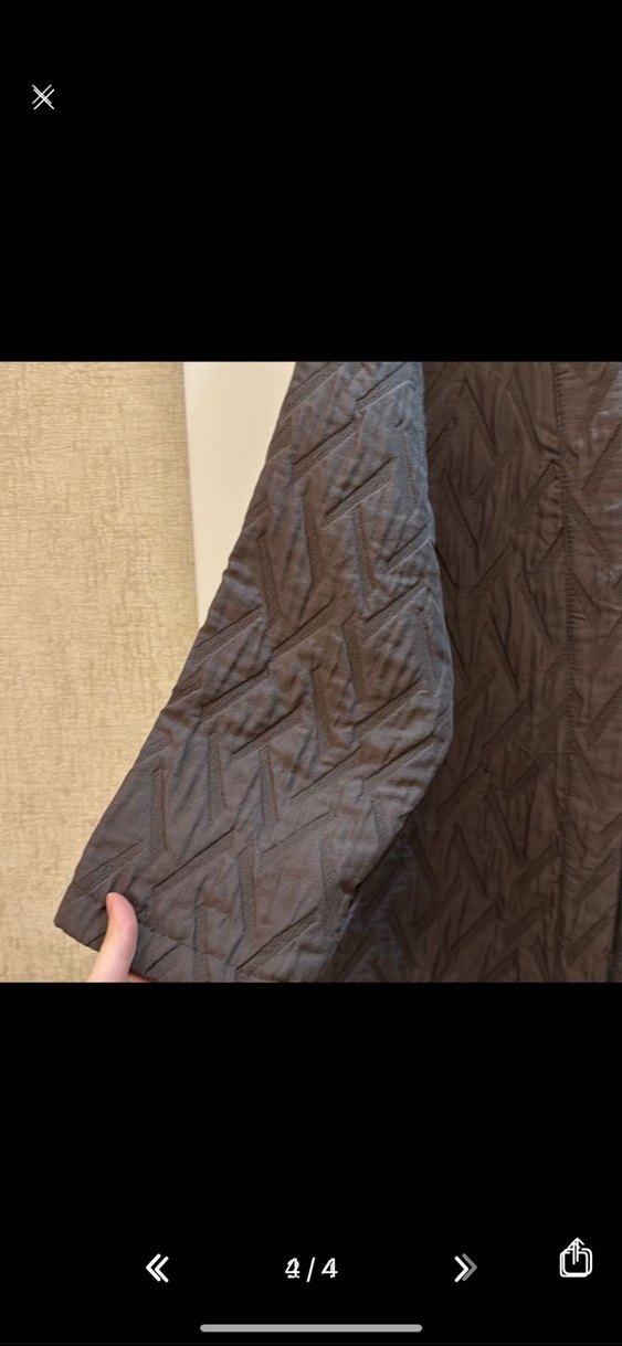 Kahverengi Uzun Kimono - Görsel 4