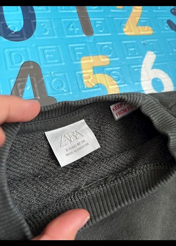 Zata Erkek Çocuk Haki Rahat Kesim Eşofman Takımı - Görsel 3