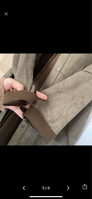 Lc Waikiki dokulu trençkot - Görsel 5