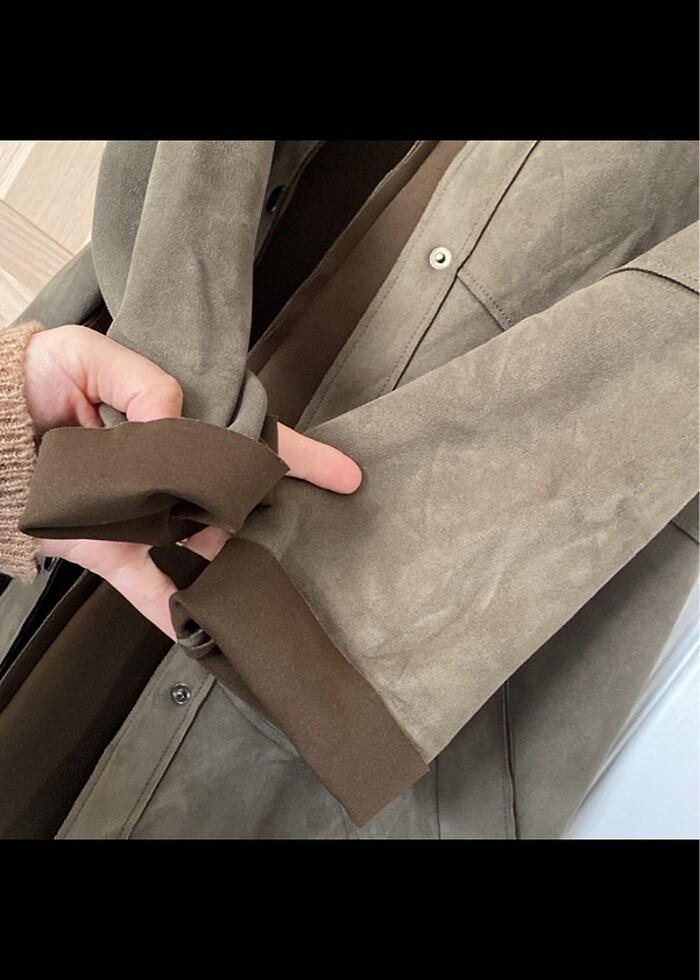 Lc Waikiki dokulu trençkot - Görsel 5