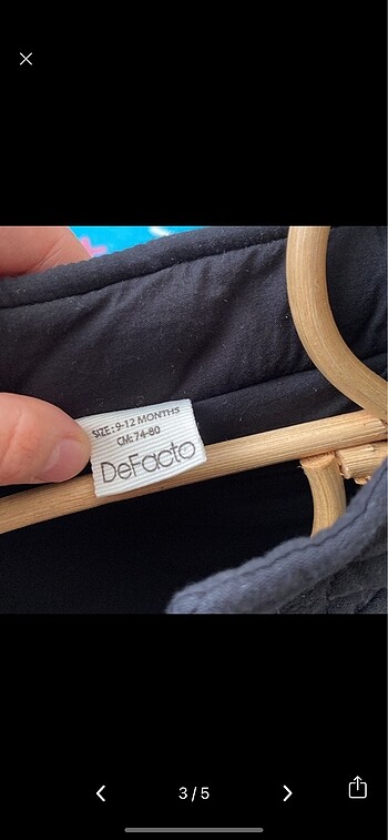 Defacto çocuk kapitone yelek - Görsel 5