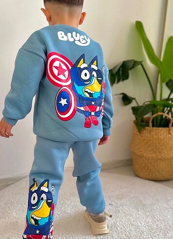 4 Yaş Beden Bluey 2li takım