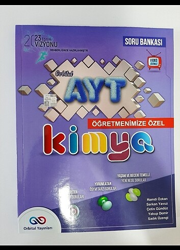 Orbital Yayınları - Ayt Kimya Soru Bankası