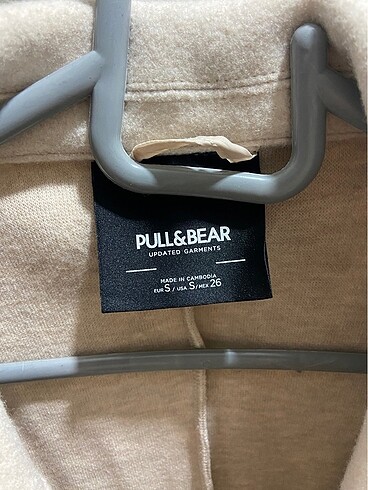 Pull and Bear bej kaban pull&bear