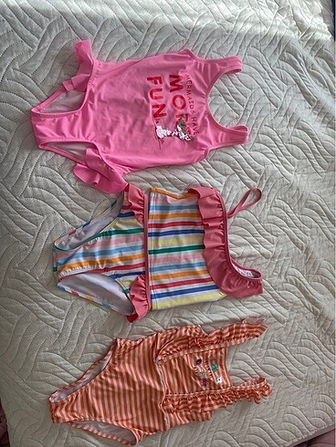 6 Yaş Beden Kız çocuk 5-6 yaş mayo bikini takım