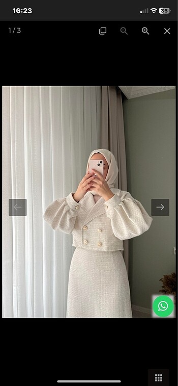Etek ceket takım