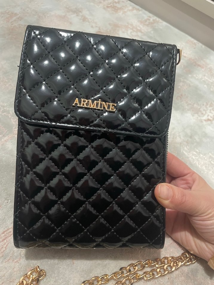 Armine rugan çanta 3gözlü çok kullanışlı paketli ürün orijinal - Görsel 2