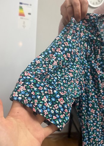 Çiçek Desenli Elastik Kız Eldiveni - Görsel 6