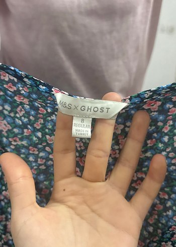 Çiçek Desenli Elastik Kız Eldiveni