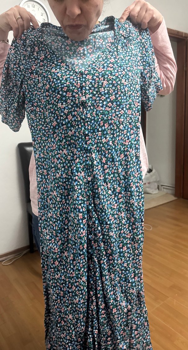 Çiçek Desenli Elastik Kız Eldiveni - Görsel 3